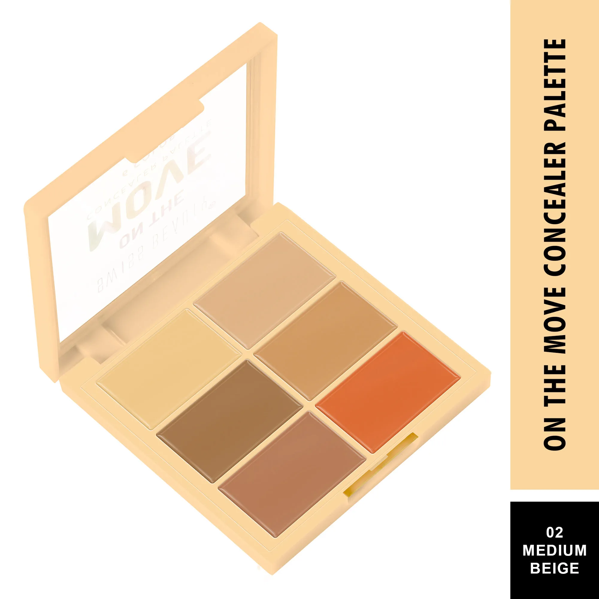 Swiss Beauty On The Move Concealer Palette - Medium Beige