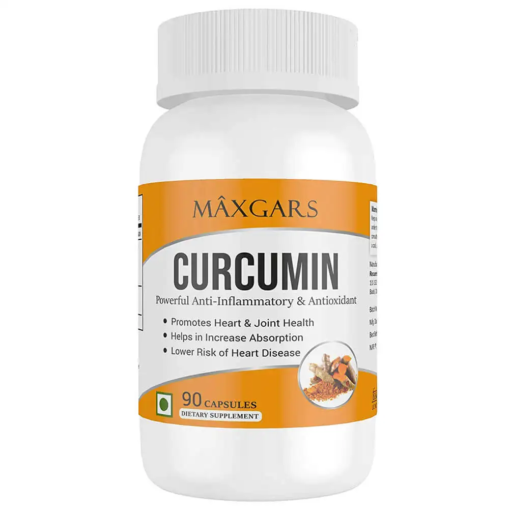 Maxgars Curcumin,  90 capsules