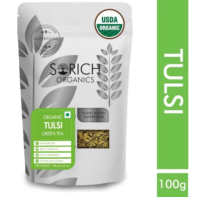 Sorich Organics Tulsi Green Tea