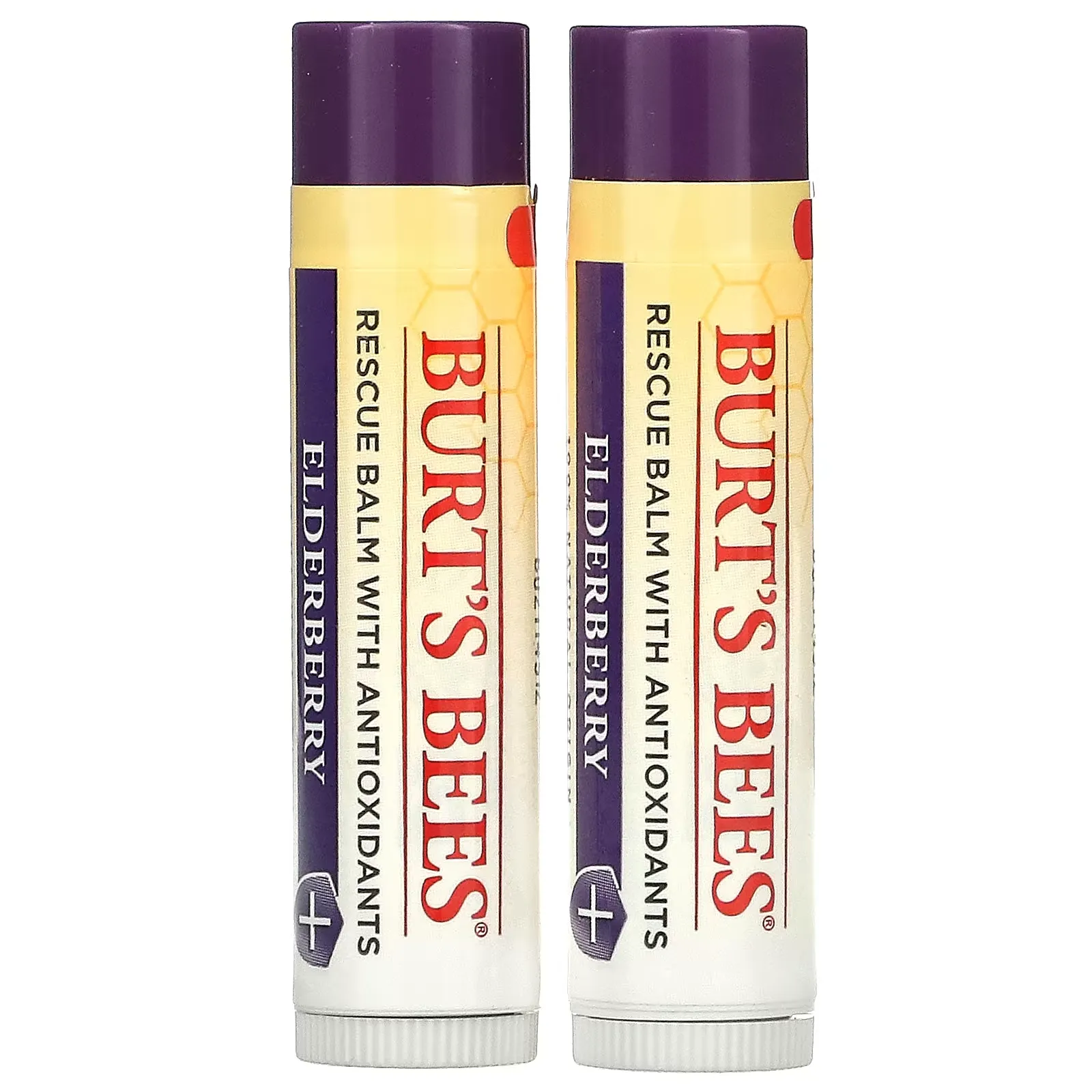 Rescue Balm, Elderberry, 2 Pack, 0.15 oz (4.25 g) Each