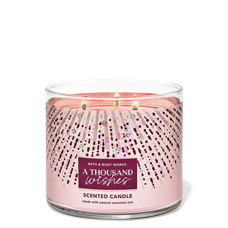 Bath & Body Works A Thousand Wishes 3-Wick Candle