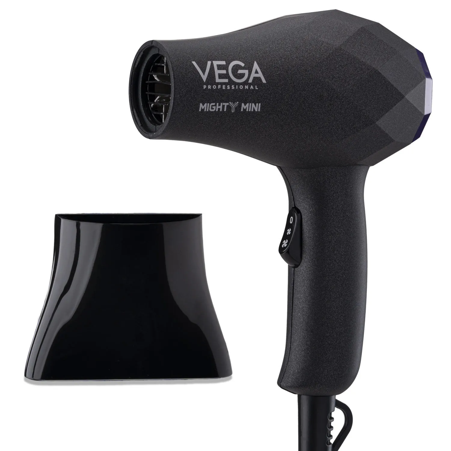 VEGA Professional Mighty Mini 1000-1200w Hair Dryer - Black (VPPHD-05)