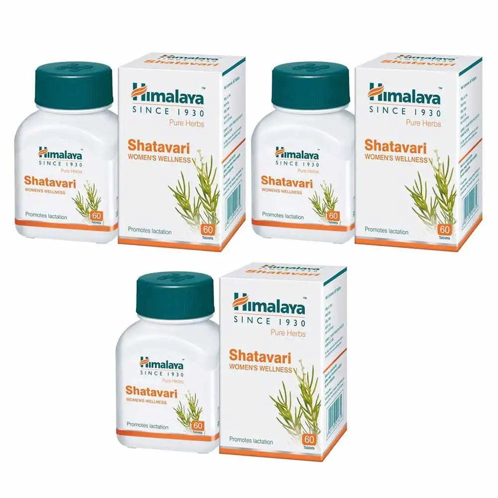 Himalaya Shatavari (Pack of 3),  60 tablet(s)