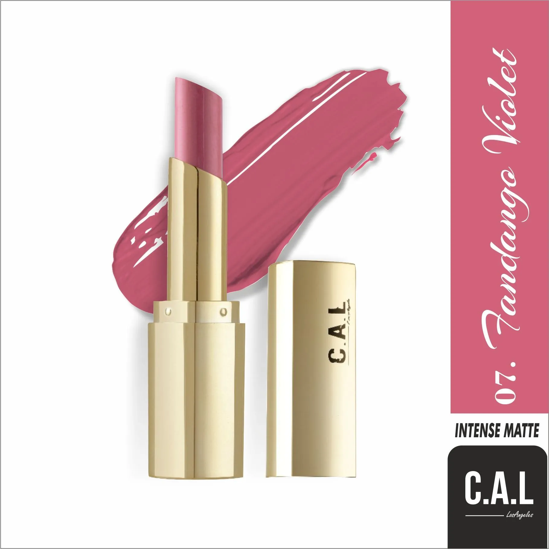 C.A.L Los Angeles Intense Matte Lipstick - Fandango Violet