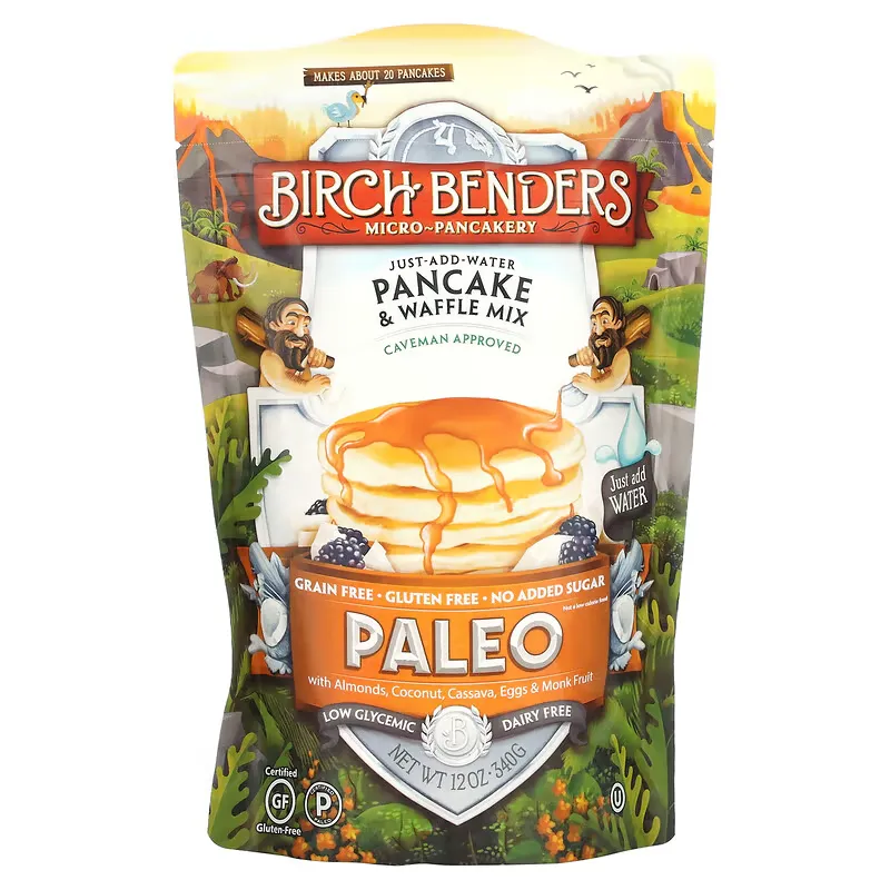 Pancake & Waffle Mix, Paleo, 12 oz (340 g)