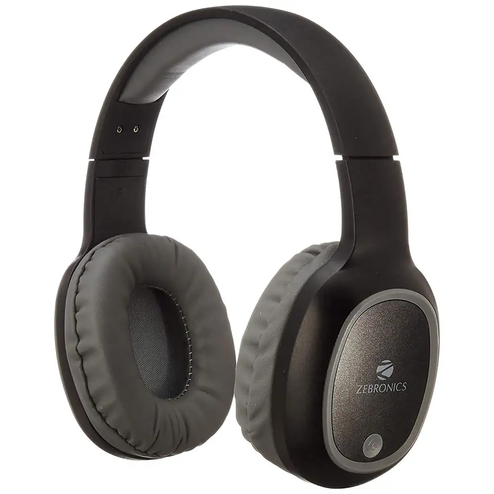 Zebronics Zeb-Thunder Wireless Headphone,  Black