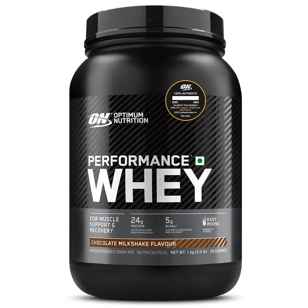 ON (Optimum Nutrition) Performance Whey,  2.2 lb  Chocolate Milkshake