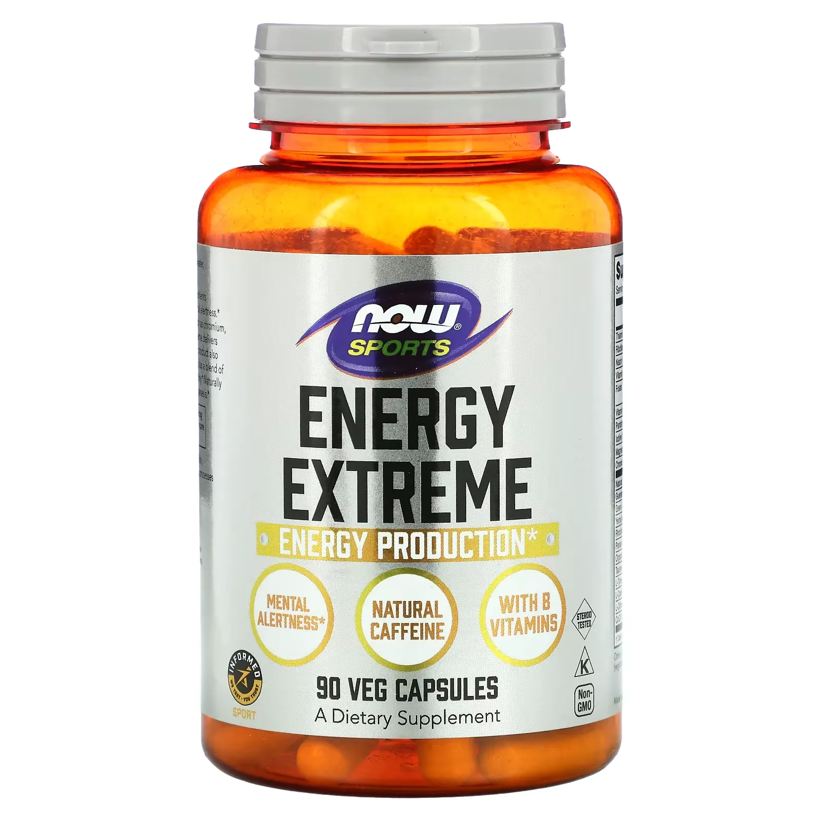 Sports, Energy Extreme, 90 Veg Capsules