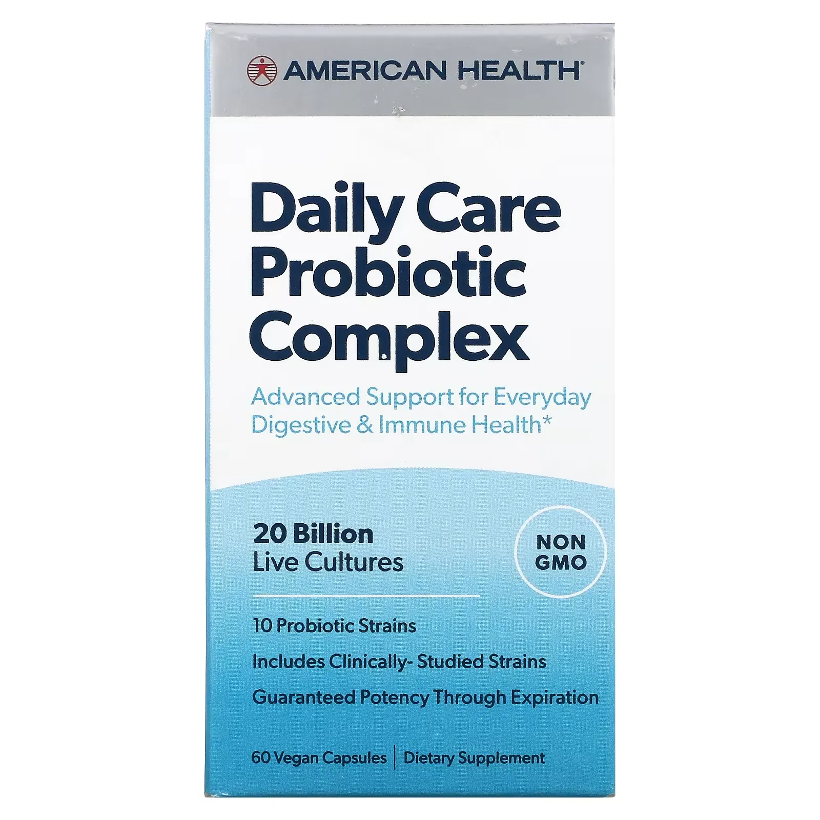 Daily Care Probiotic Complex, 60 Vegan Capsules