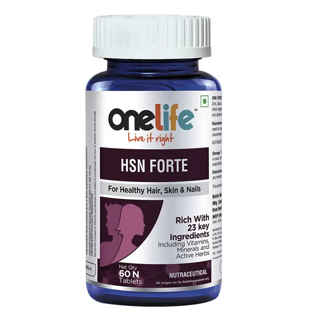 OneLife HSN Forte,  60 tablet(s)  Unflavoured