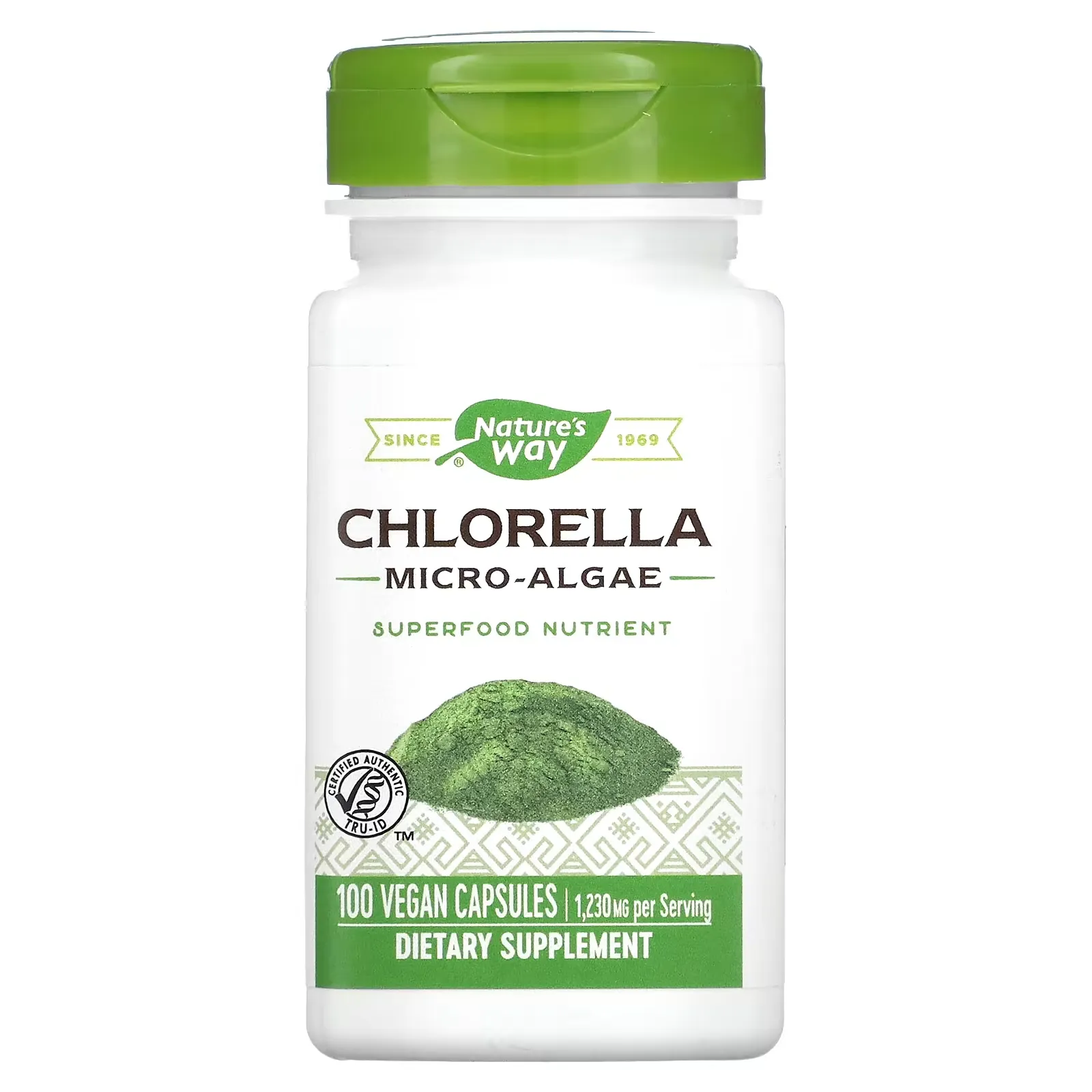 Chlorella, Micro-Algae, 410 mg, 100 Vegan Capsules