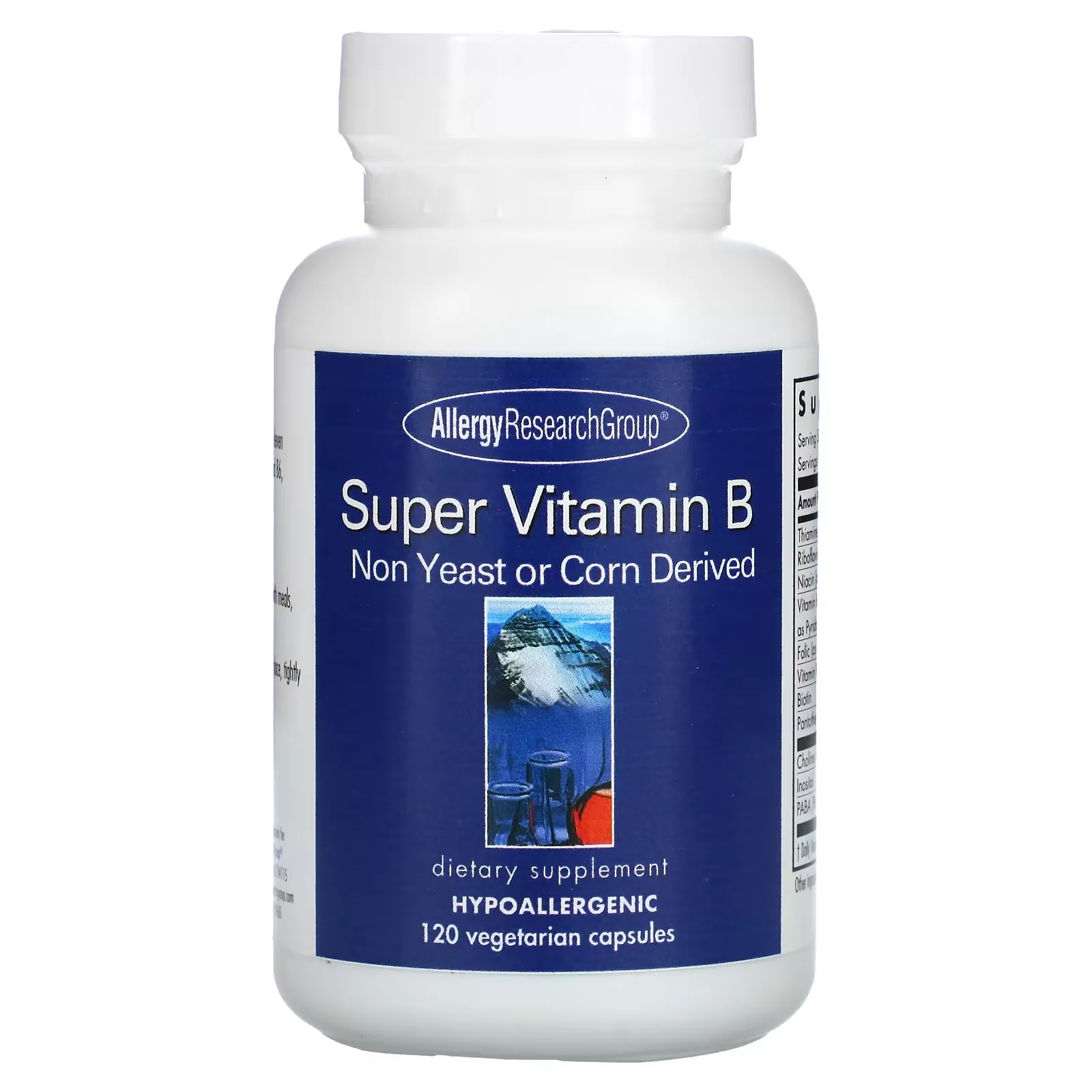 Super Vitamin B Complex, 120 Vegetarian Capsules