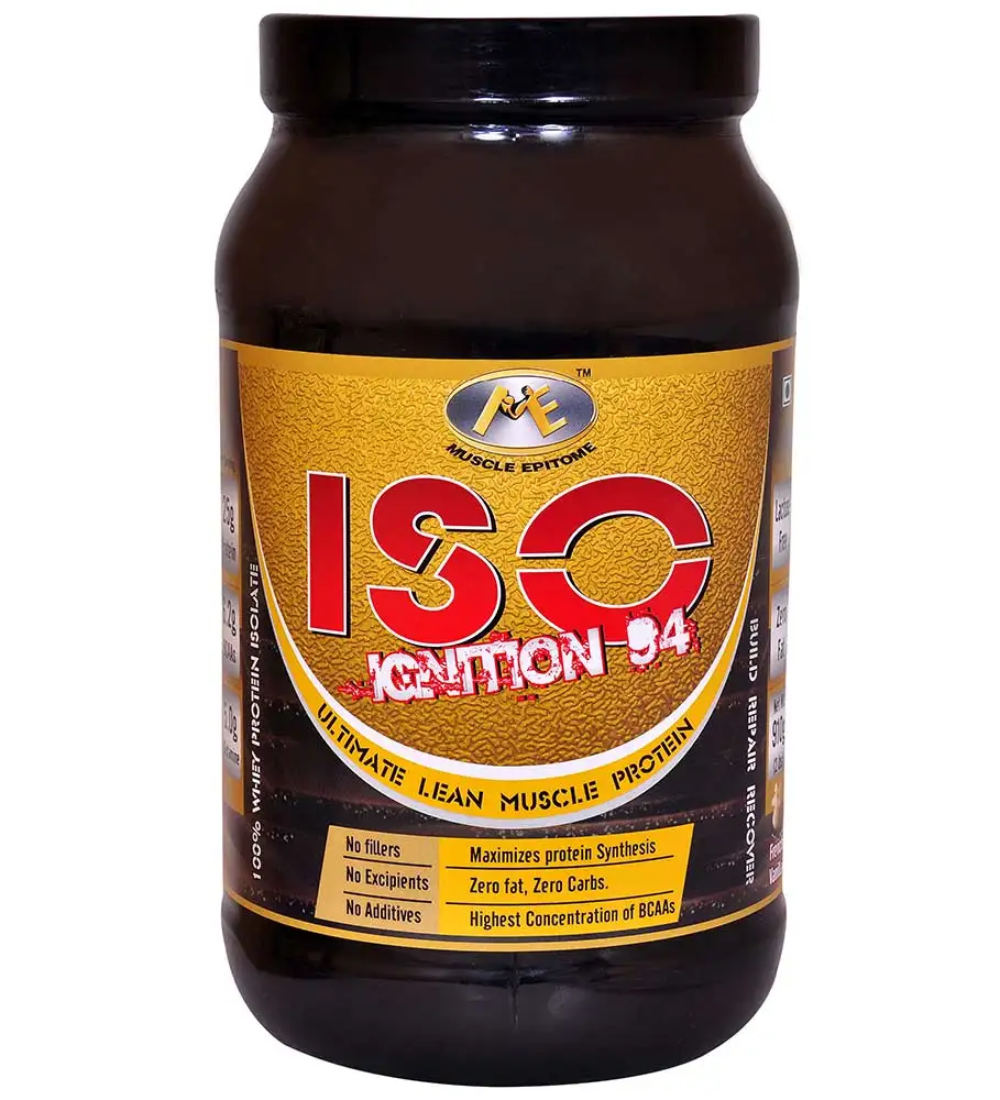 Muscle Epitome ISO Ignition 94 Whey Protein,  2 lb  French Vanilla