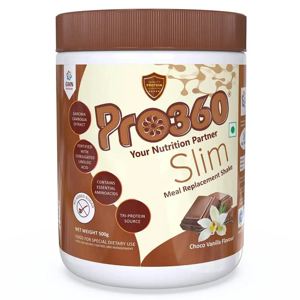 PRO360 Slim Nutritional Beverage Mix,  1.1 lb  Choco Vanilla