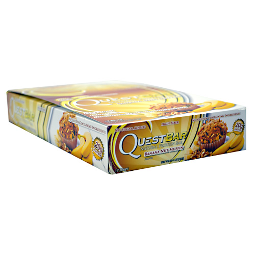 Quest Bars, Natural Banana Nut Muffin 12/Box by Quest Nutrition