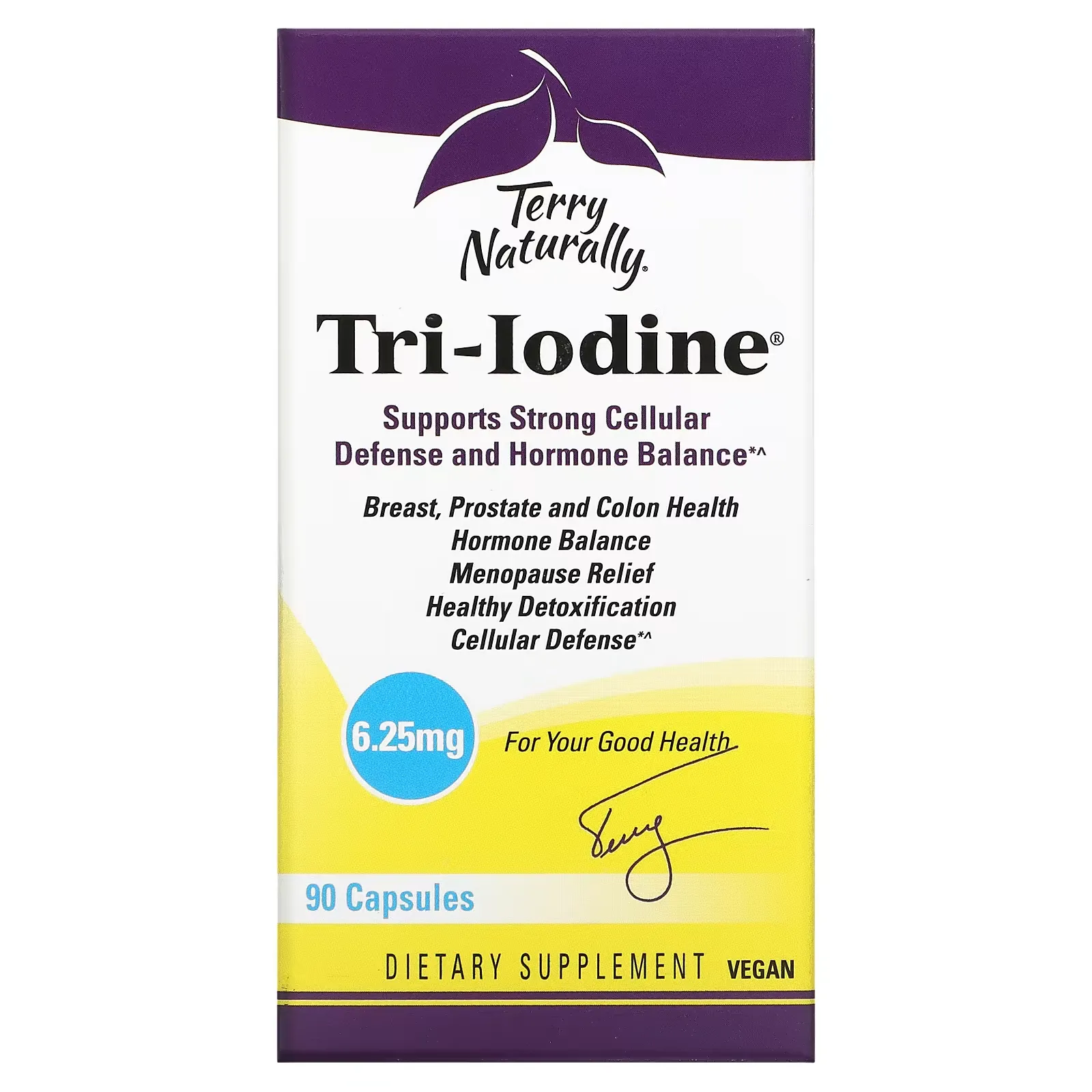 Tri-Iodine, 6.25 mg, 90 Capsules