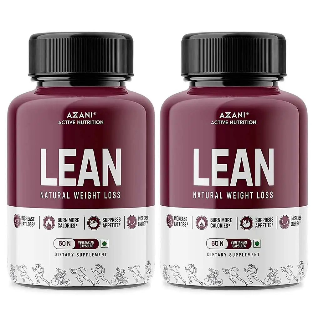 Azani Active Nutrition Lean,  60 capsules  Unflavoured (Pack of 2)