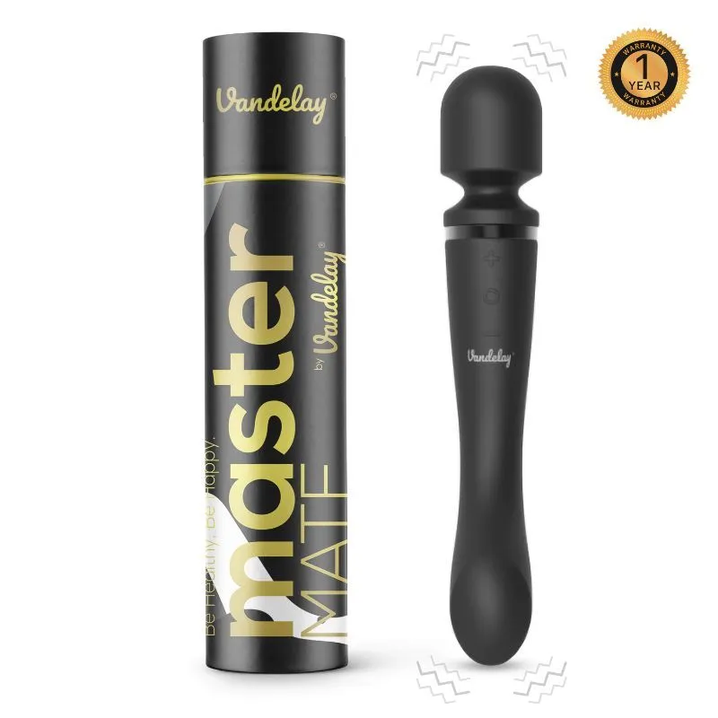 Vandelay Master Mate Sports Massager - Black