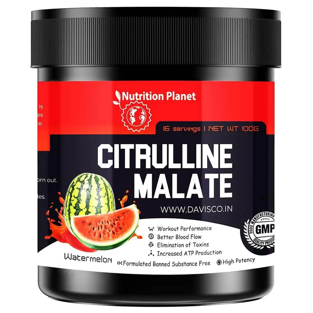 Nutrition Planet Citrulline Malate,  0.22 lb  Watermelon