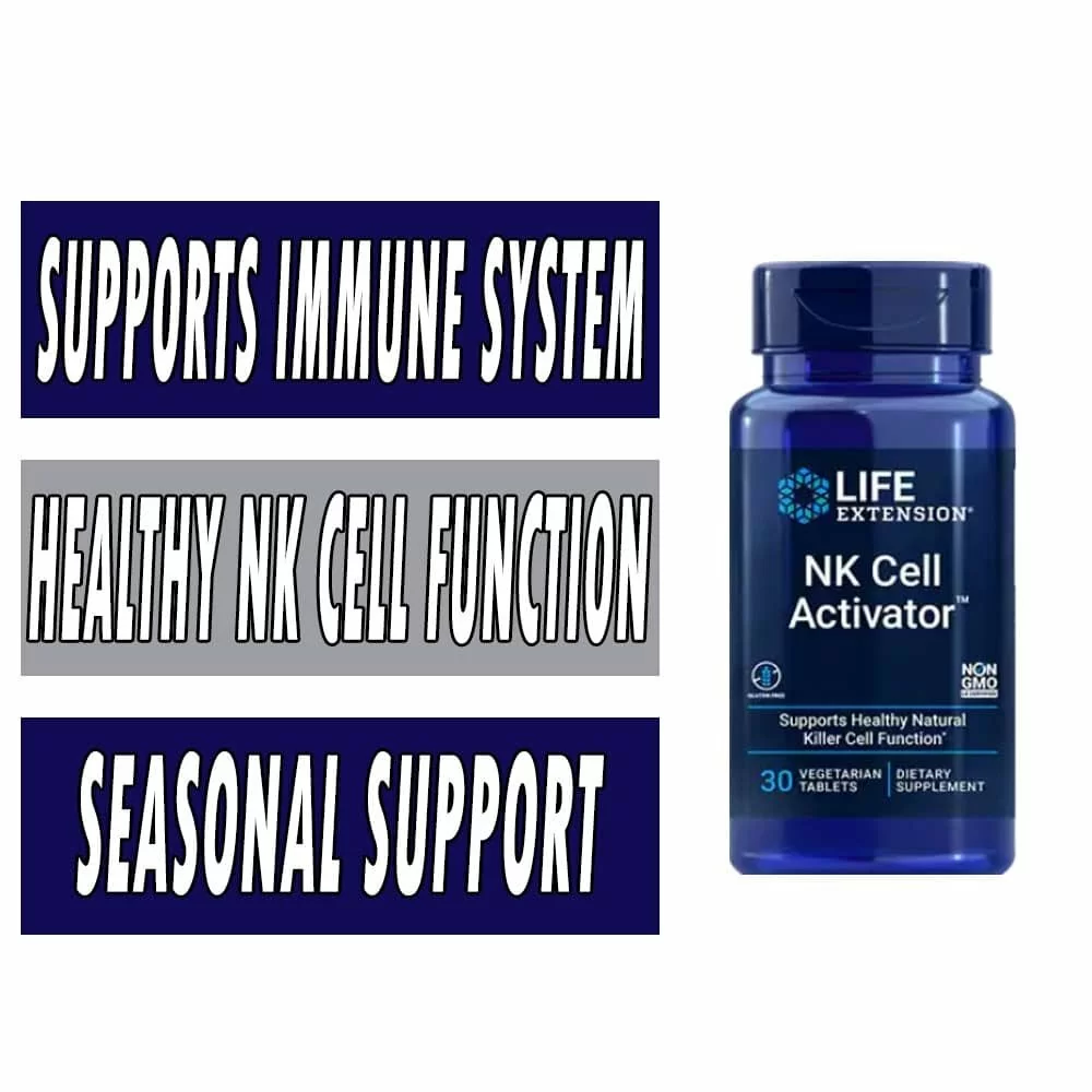 Life Extension NK Cell Activator - 30 Veg Tabs