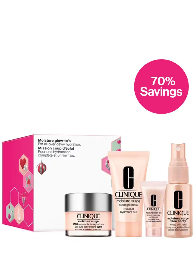 Clinique Moisture Glow-to's Set With Moisture Surge 100H (30ml)