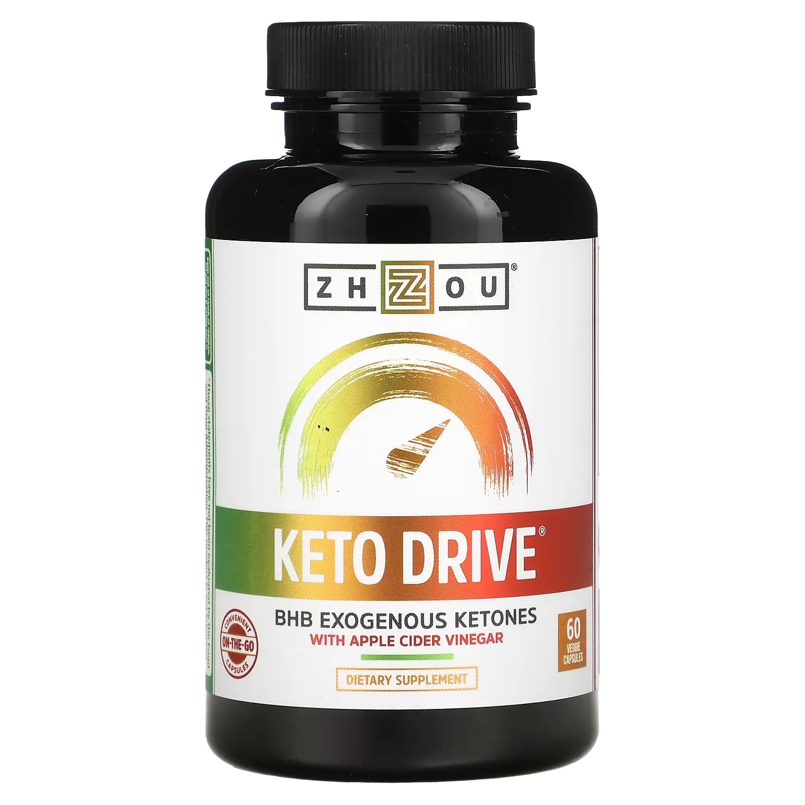 Keto Drive, With Apple Cider Vinegar, 60 Veggie Capsules