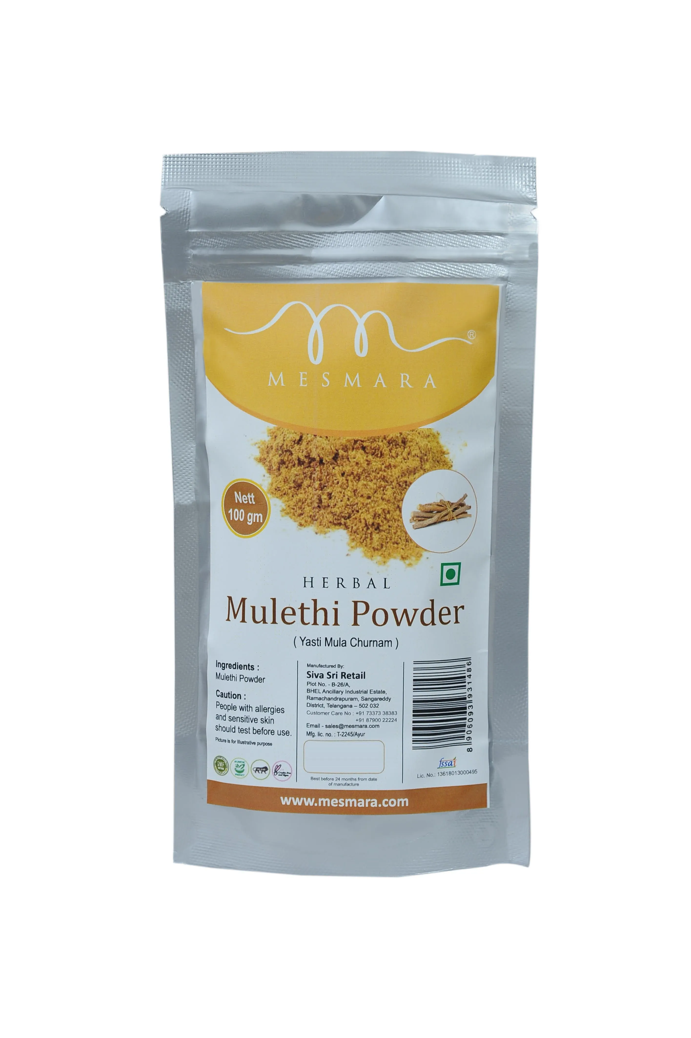 MESMARA Herbal Mulethi Powder