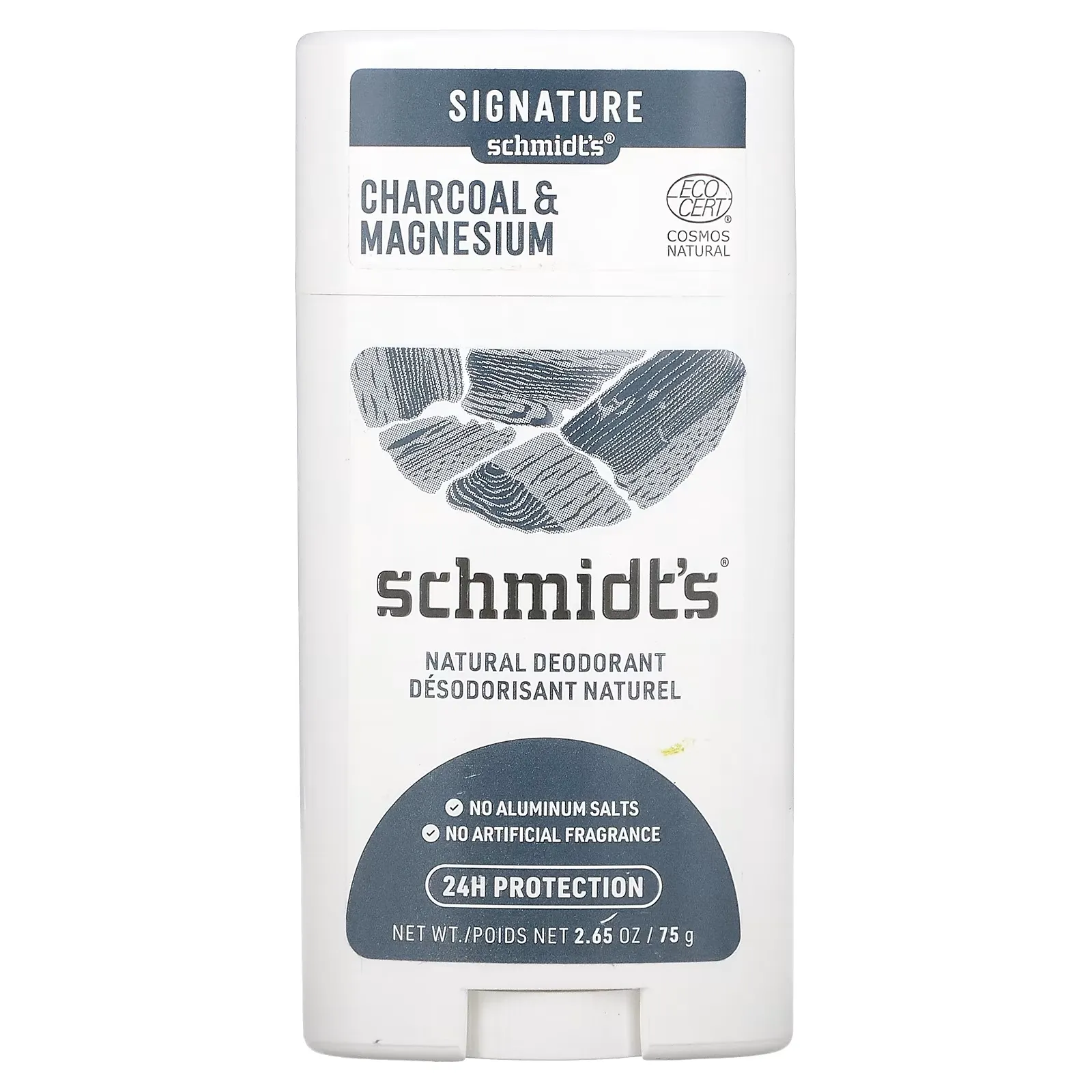 Natural Deodorant, Charcoal & Magnesium, 2.65 oz (75 g)