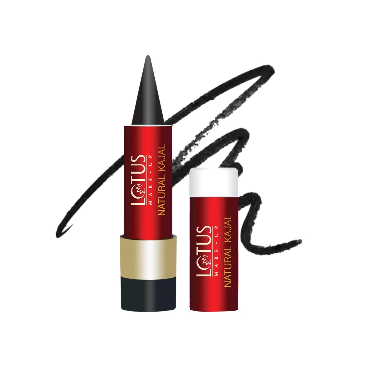 Lotus Make-Up Natural Kajal - Black