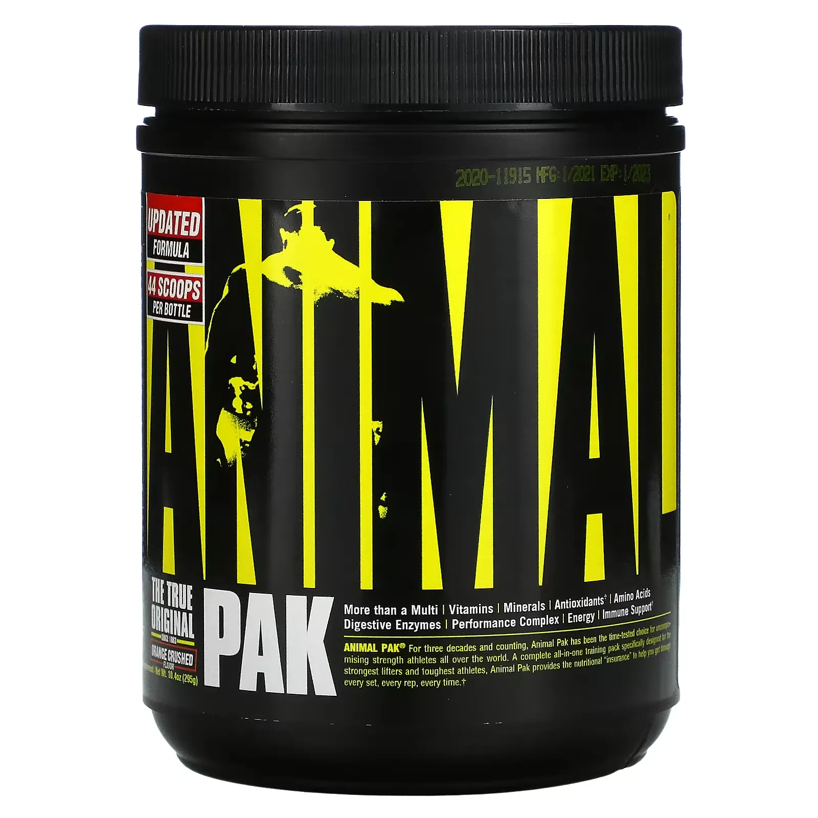 Animal Pak, Orange Crushed, 10.4 oz (295 g)