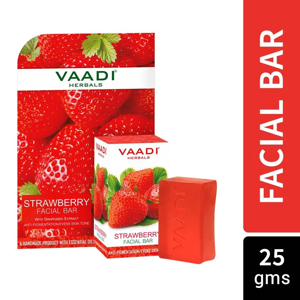 Vaadi Herbals Strawberry Facial Bar