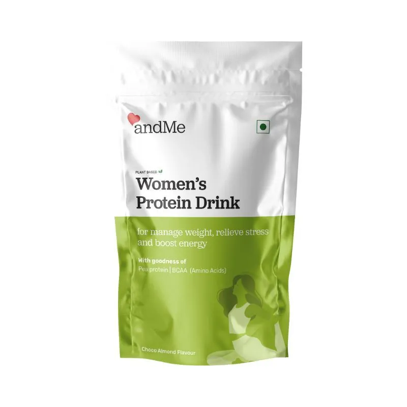 andMe Plant Based Women's Protein Powder Choco Almond Flavour