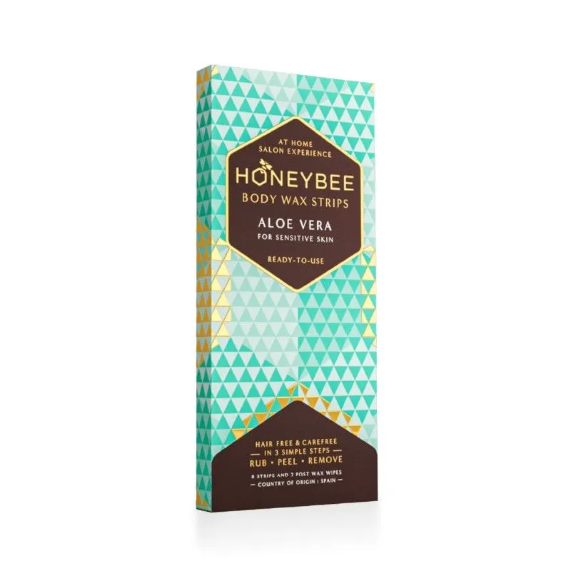 Honeybee Aloe Vera Body Wax Strips