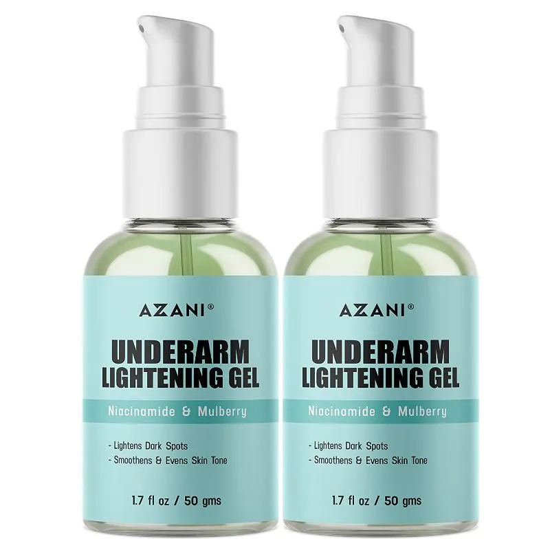 Azani Active Care Underarm Lightening Gel- Dark Skin From Shaving, Deodorants - Pack Of 2