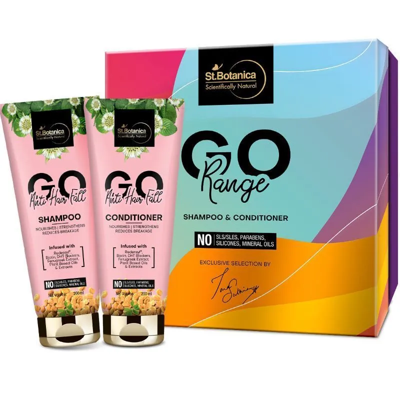 St.Botanica Go Anti Hair Fall Shampoo + Conditioner