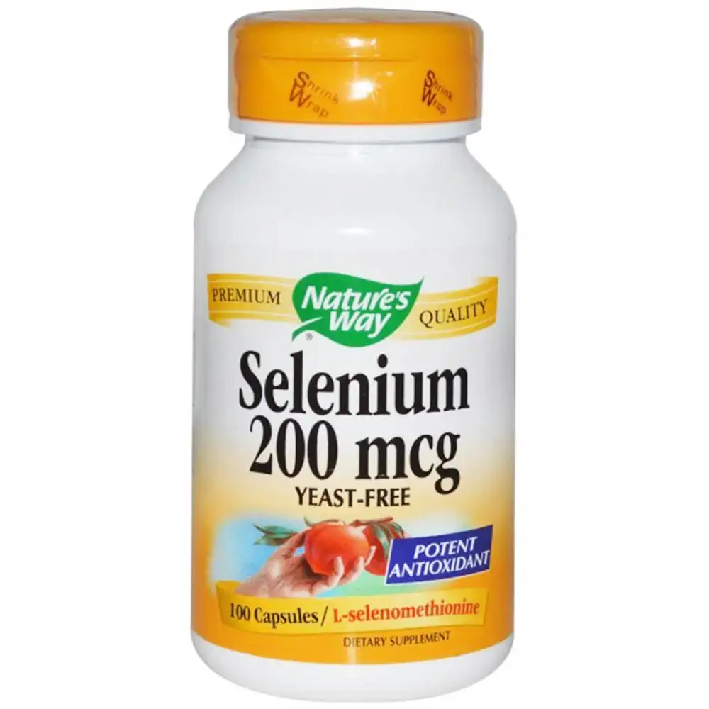 Nature's Way Selenium (200 mcg),  100 capsules