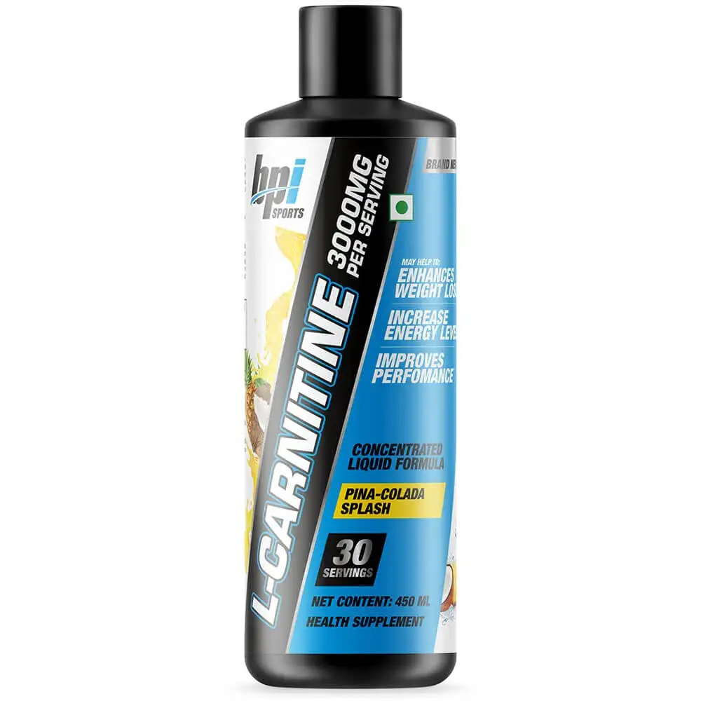 BPI Sports L-Carnitine,  450 ml  Pina-Colada Splash