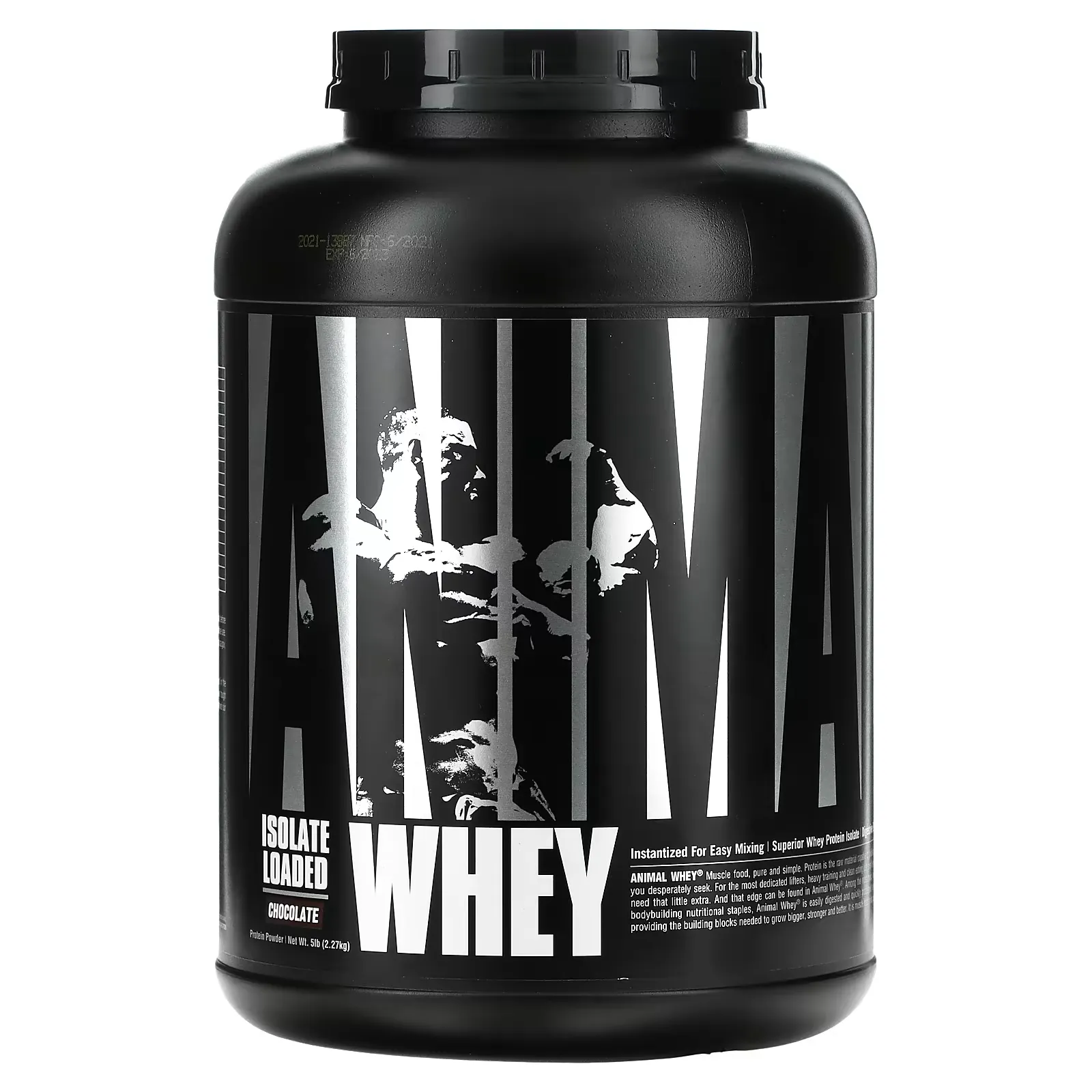 Animal Whey Isolate Loaded, Chocolate, 5 lb (2.27 kg)