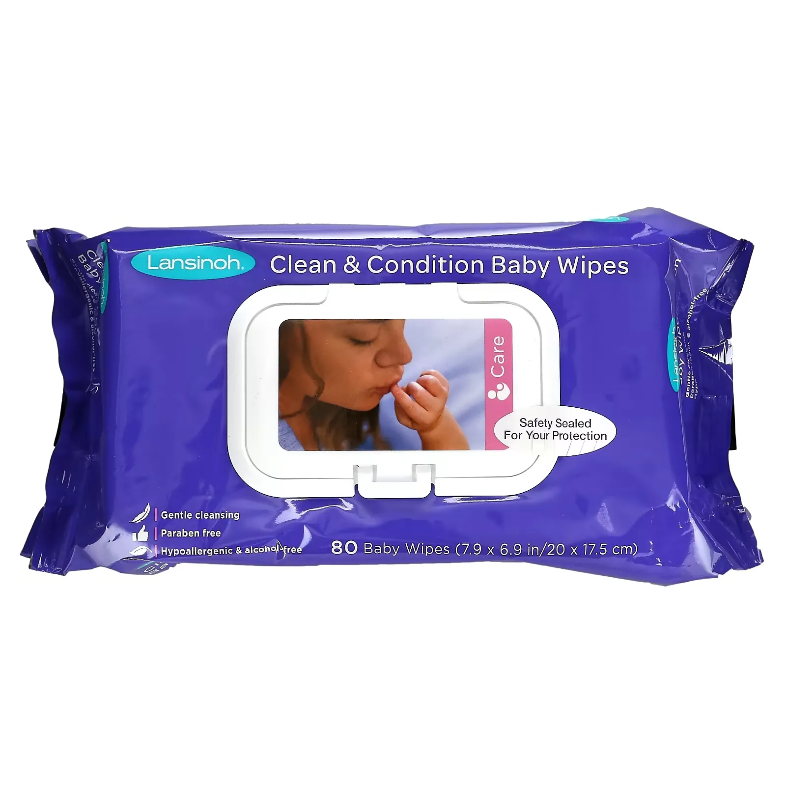 Clean & Condition Baby Wipes, 80 Wipes