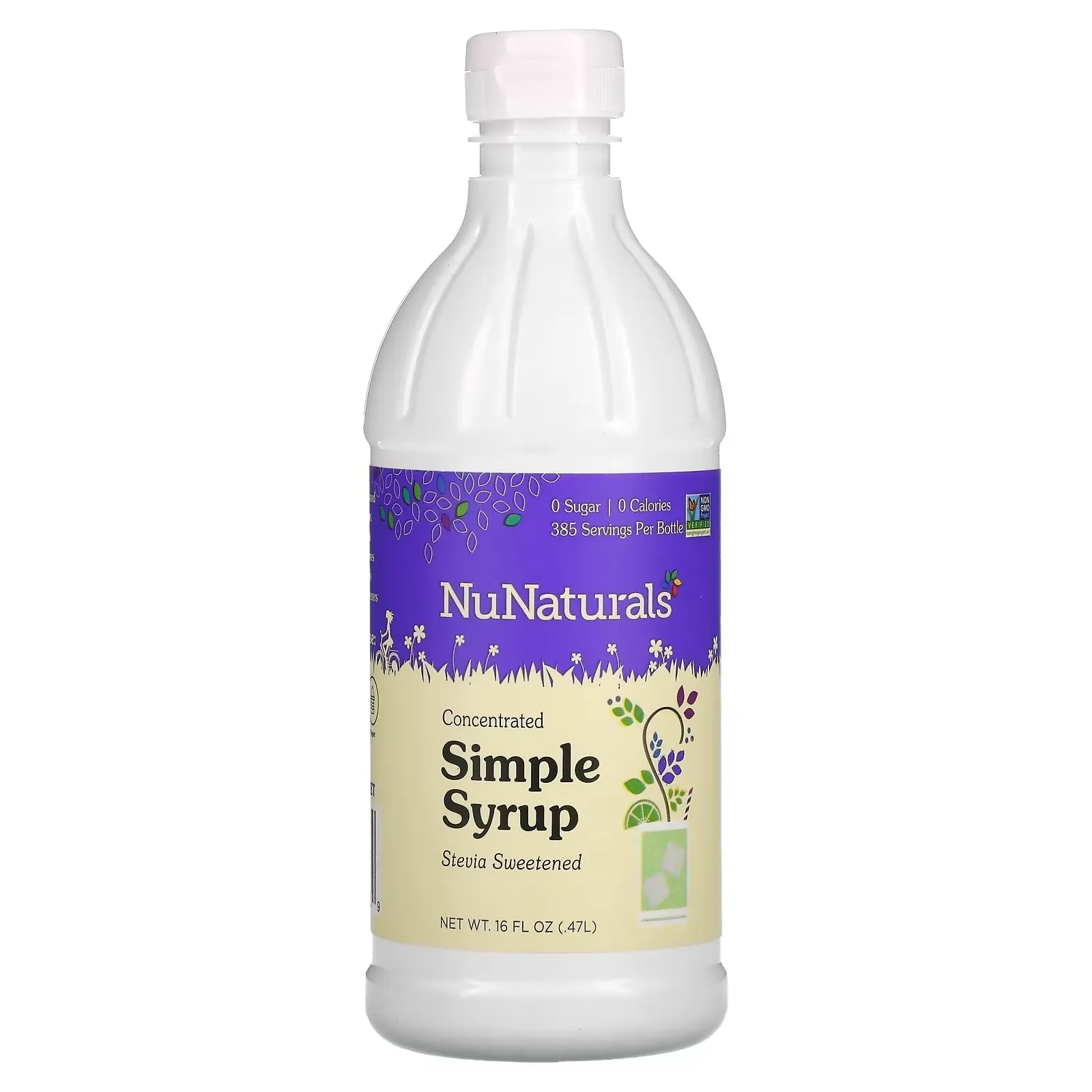 Concentrated Simple Syrup, 16 fl oz (0.47 L)