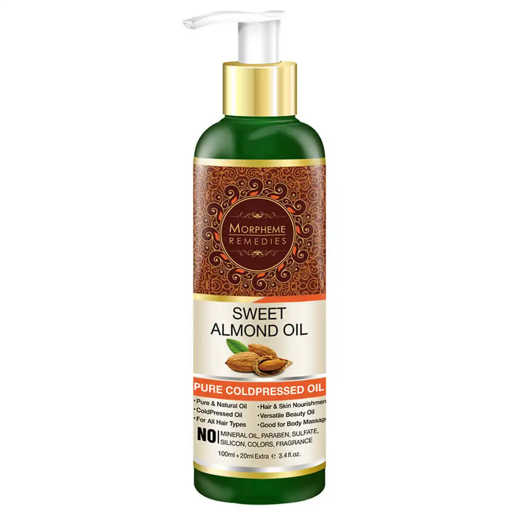 Morpheme Remedies Sweet Almond Oil,  120 ml