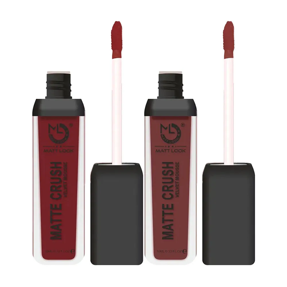 Matt look Matte Crush Velvet Mousse Lipstick Combo - 6