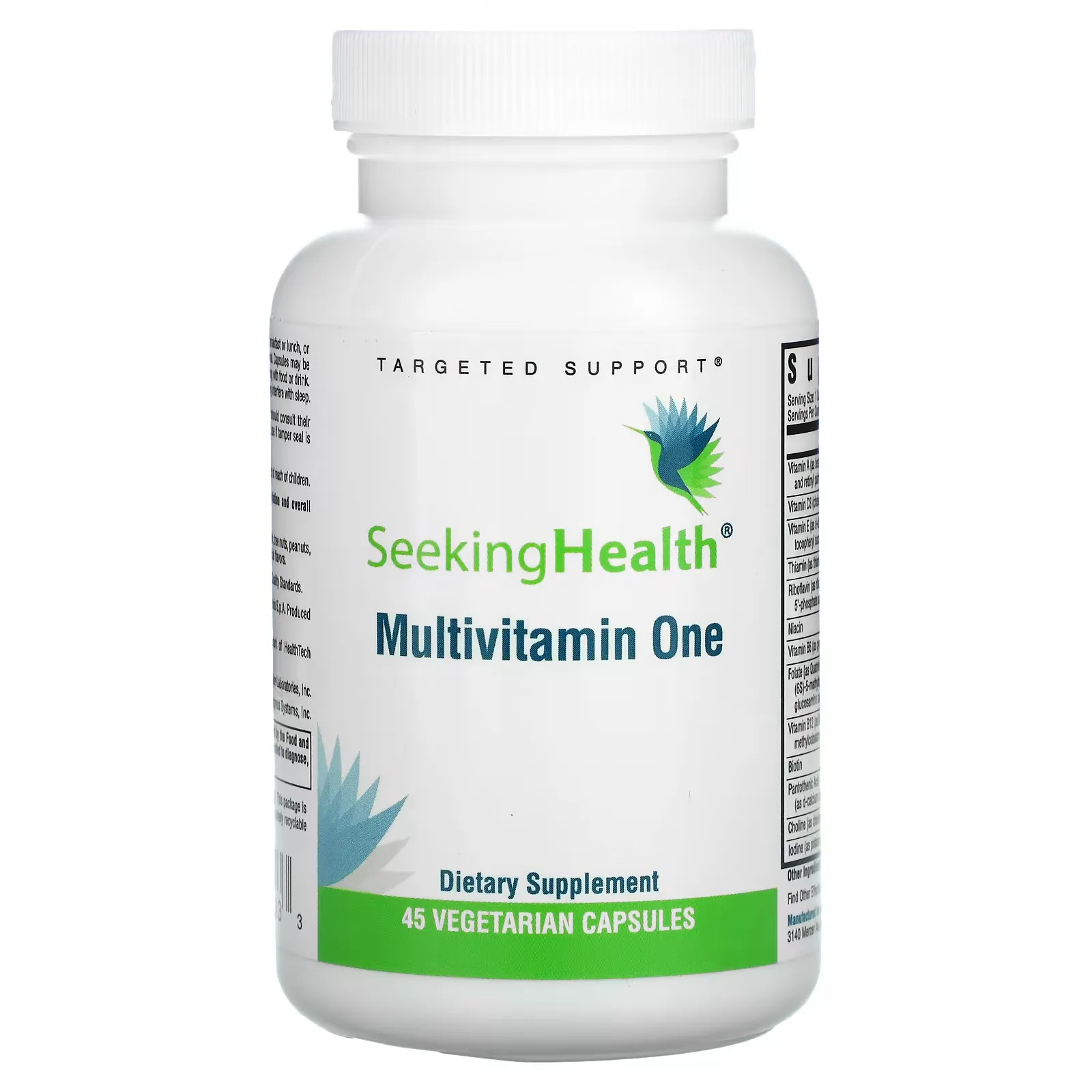 Multivitamin One, 45 Vegetarian Capsules