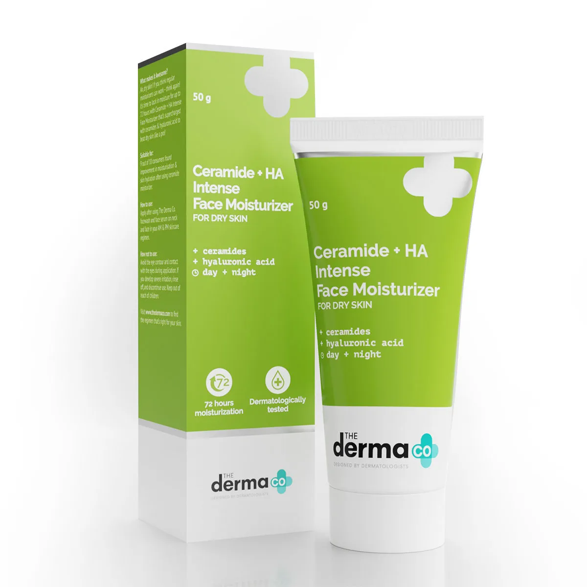 The Derma Co. Ceramide + Ha Intense Daily Face Moisturizer For Dry Skin