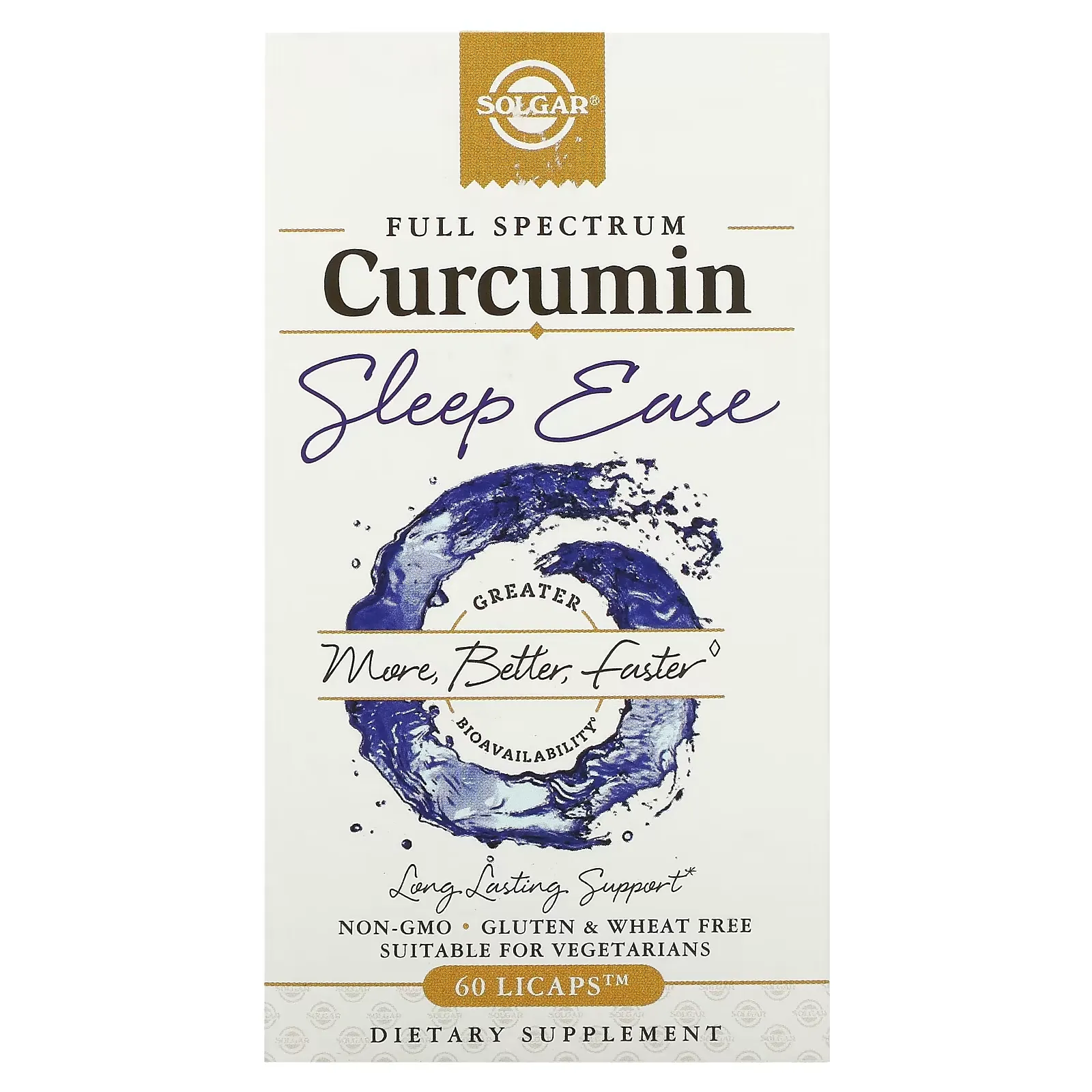 Full Spectrum Curcumin, Sleep Ease, 60 Licaps