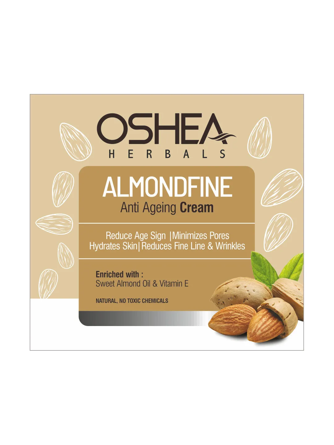 Oshea Herbals Almondfine Anti Ageing Cream