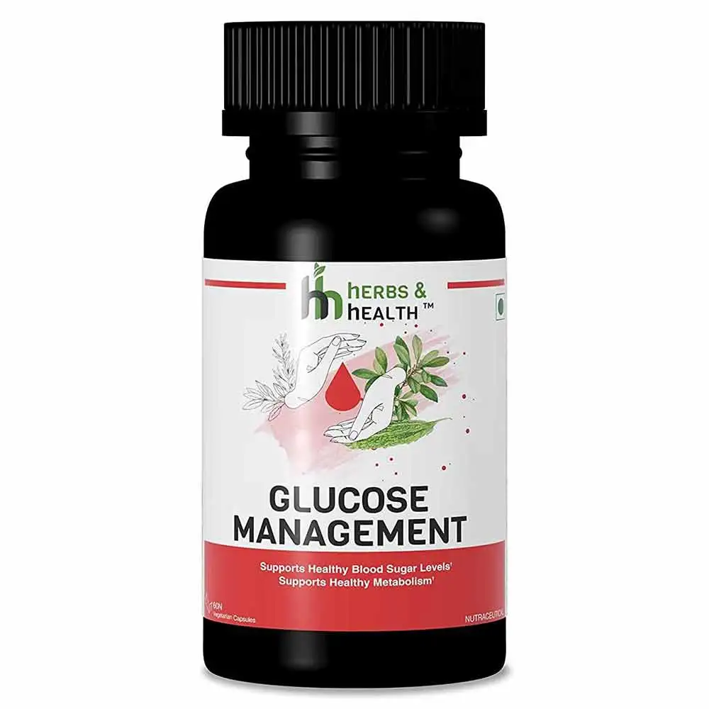 Herbs & Health Glucose Management,  60 capsules