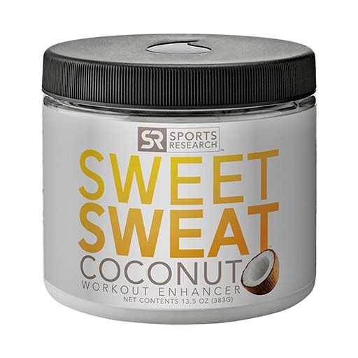 Sweet Sweat Coconut Jar By Sports Research, 13.5 oz