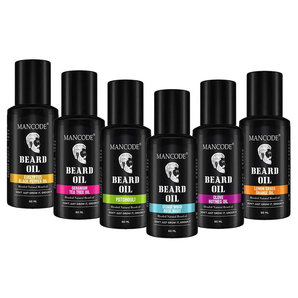 Mancode Different Variant Beard Oil (Pack Of 6)