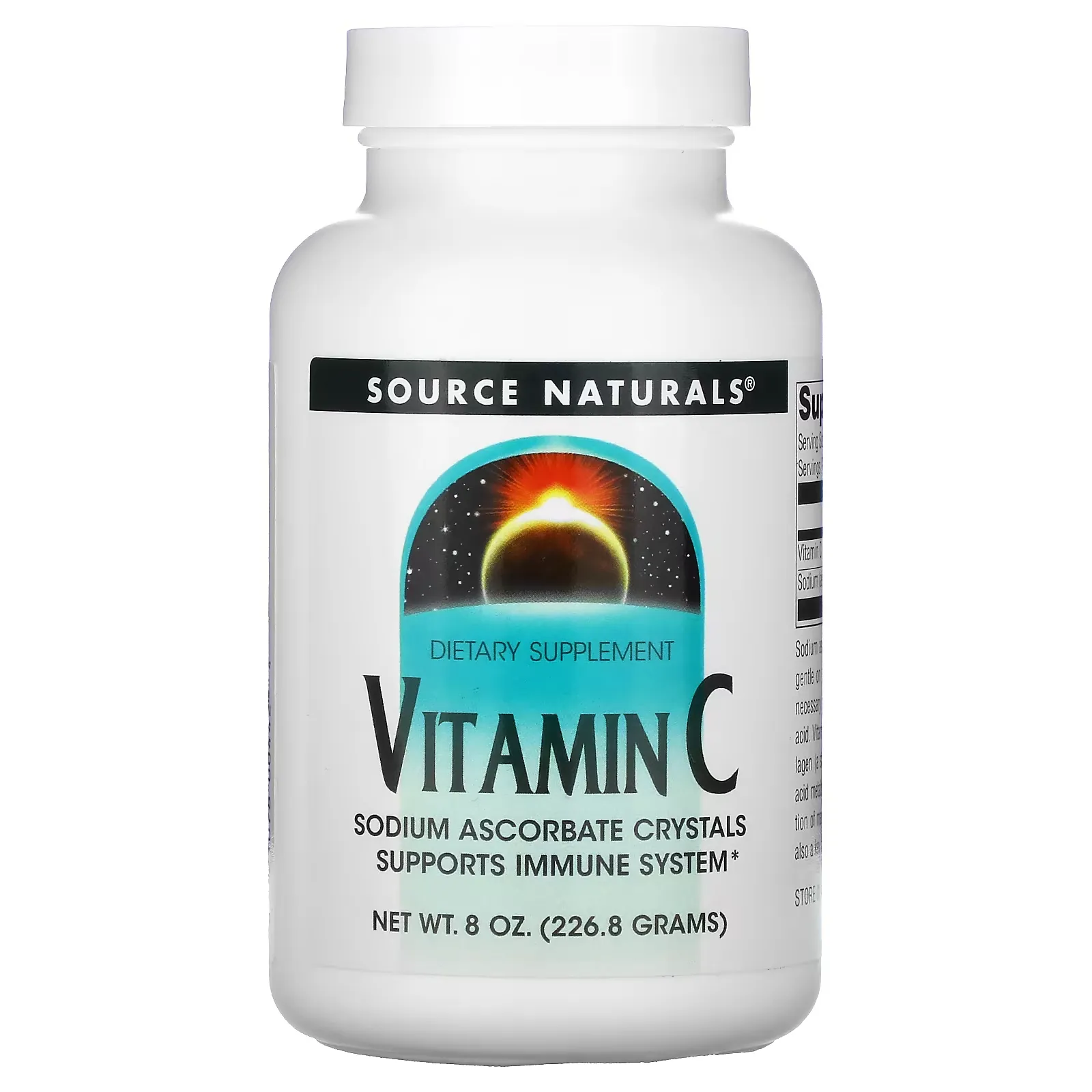 Vitamin C, 8 oz (226.8 g)